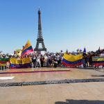 Colombia protesta en París
